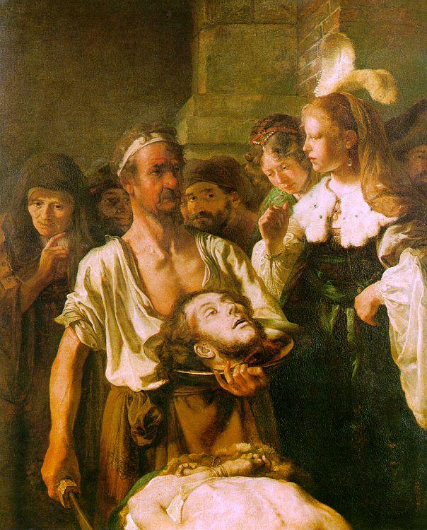 Carel Fabritus The Beheading of John the Baptist France oil painting art